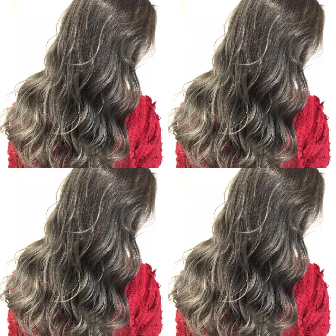 ロング カラー ハイライトカラー 3Dハイライト ハイライト ヘアカラー トリートメント 井上 一平のヘアスタイル