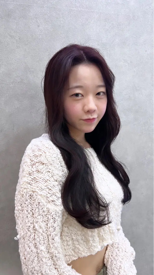 ロング 韓国風ヘア 🐝Haney .haruka🐝のヘアスタイル