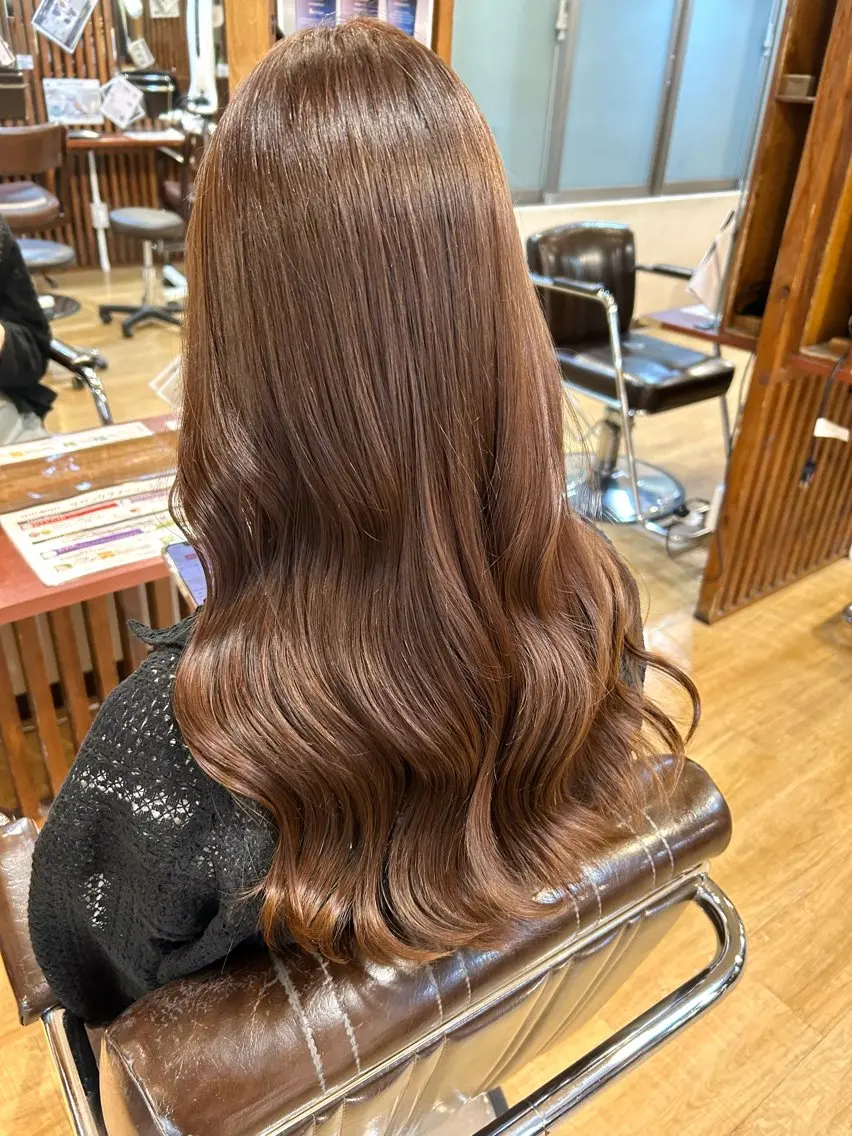 ロング 松丸 美月のヘアスタイル