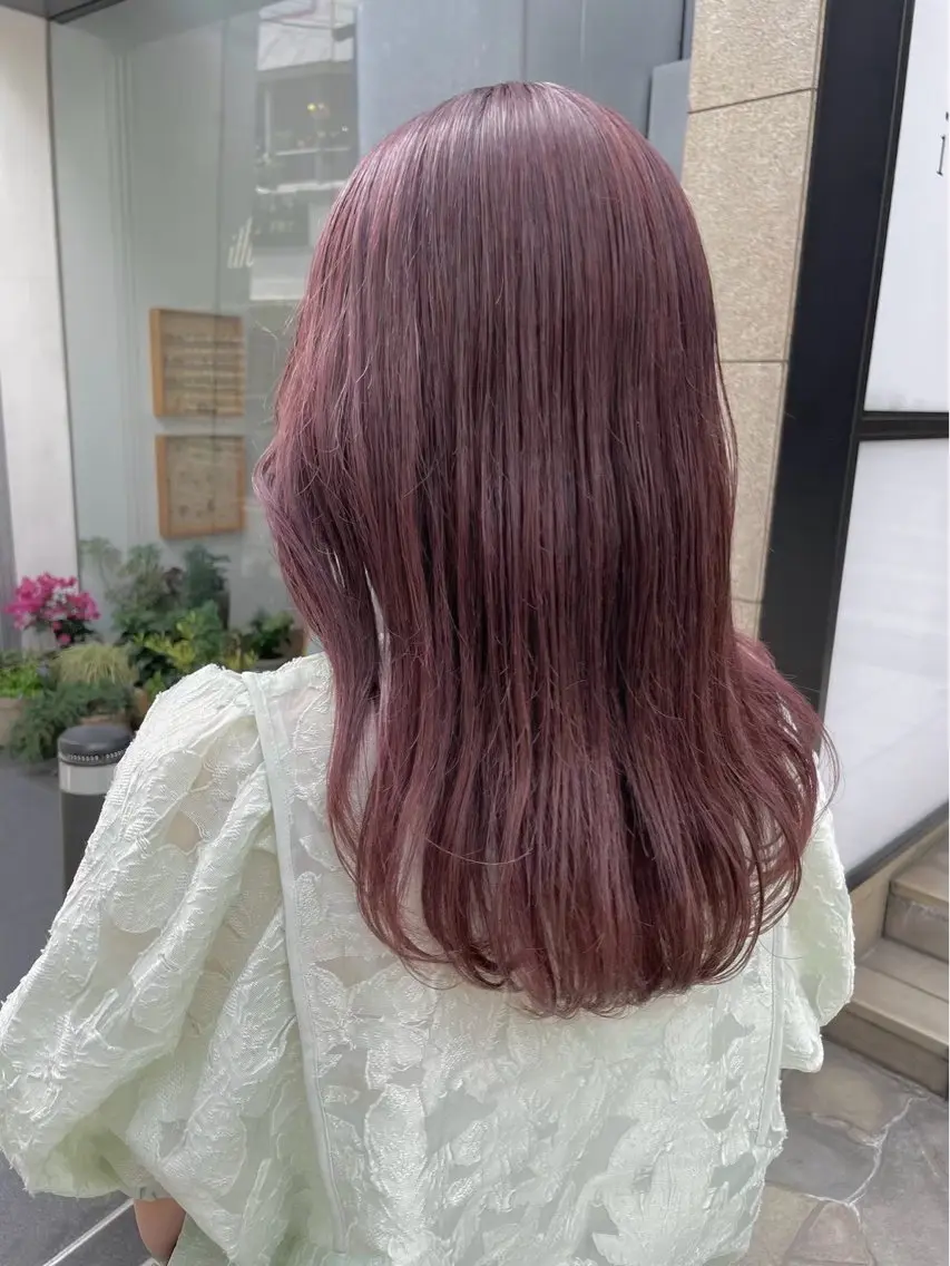 ミディアム ヘアカラー Nidee💫 あいのヘアスタイル