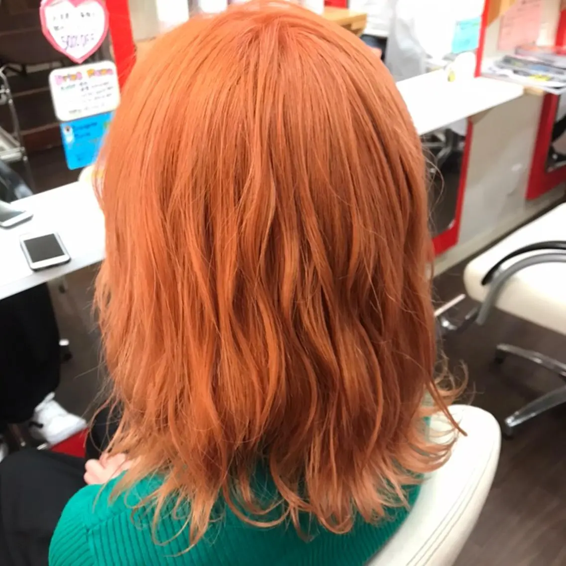 ミディアム カラー 櫻井 なんなのヘアスタイル
