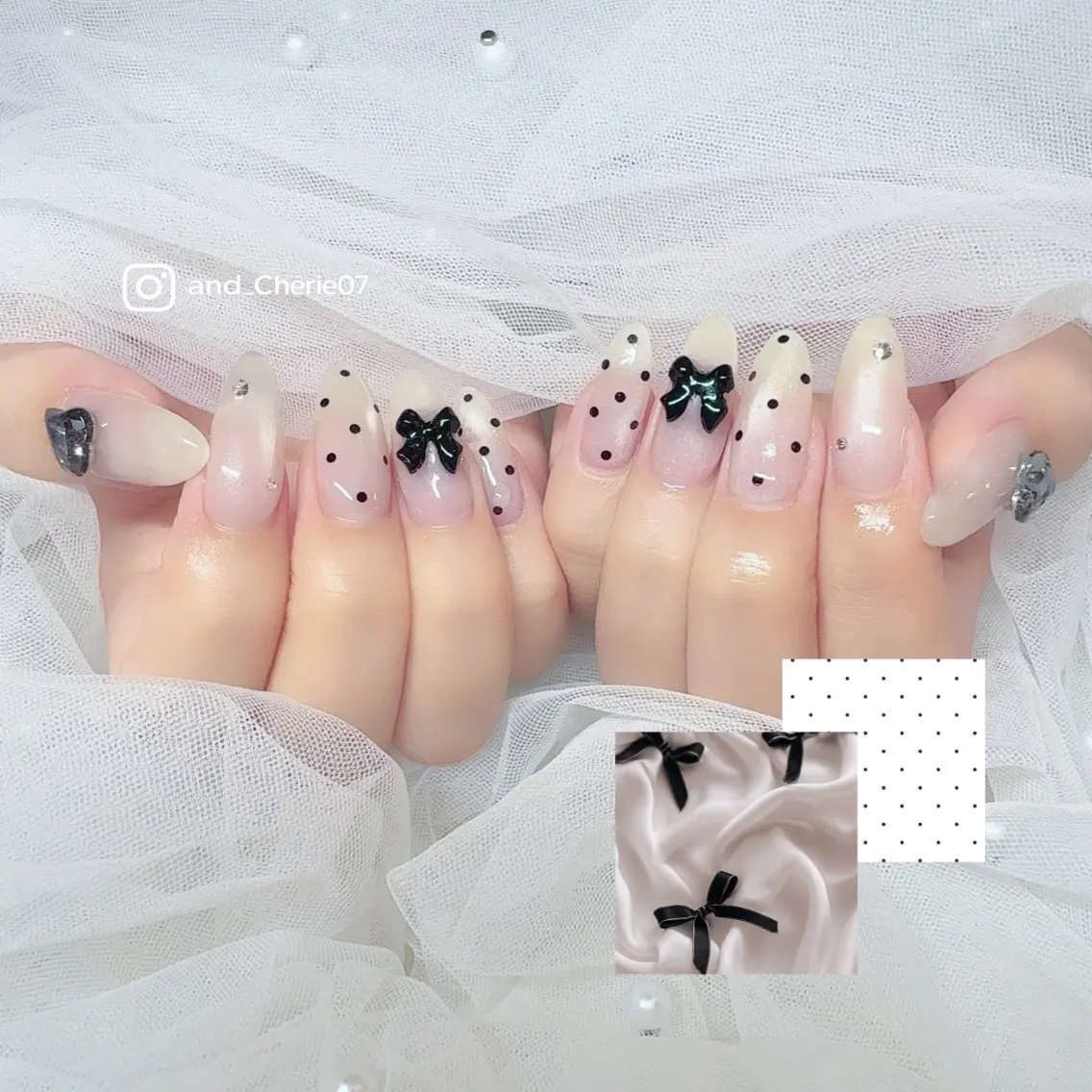 ネイル ハンドネイル ai🎀 ワンホン/ガーリー＊のネイルデザイン