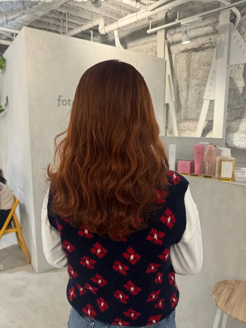 セミロング カット ヘアカラー トリートメント 新宿/顔周りカット +レイヤー=しずく♩のヘアスタイル