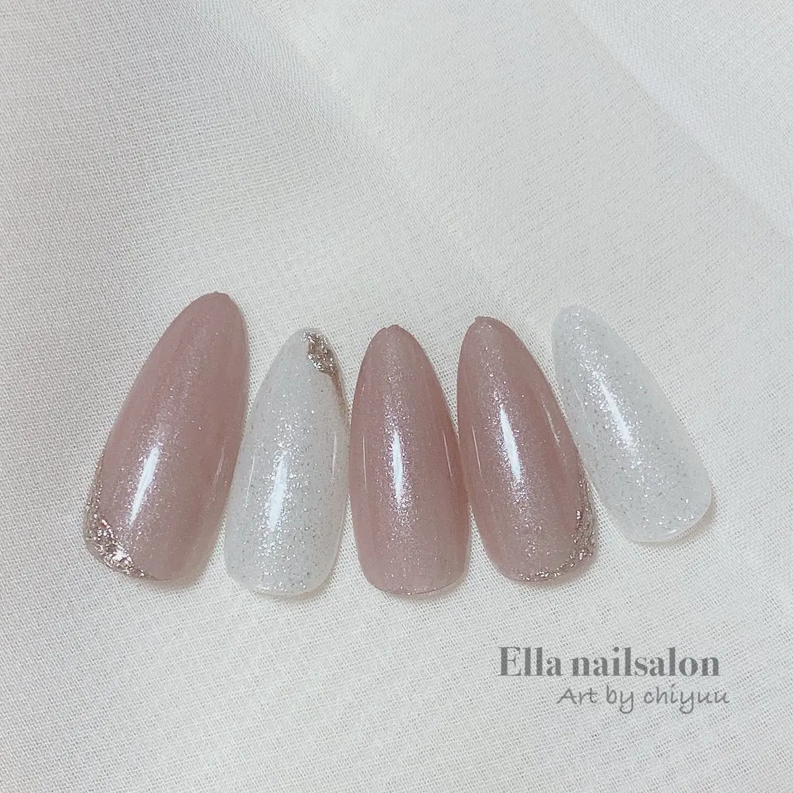 ネイル ハンドネイル Ella nail ちゆうのネイルデザイン