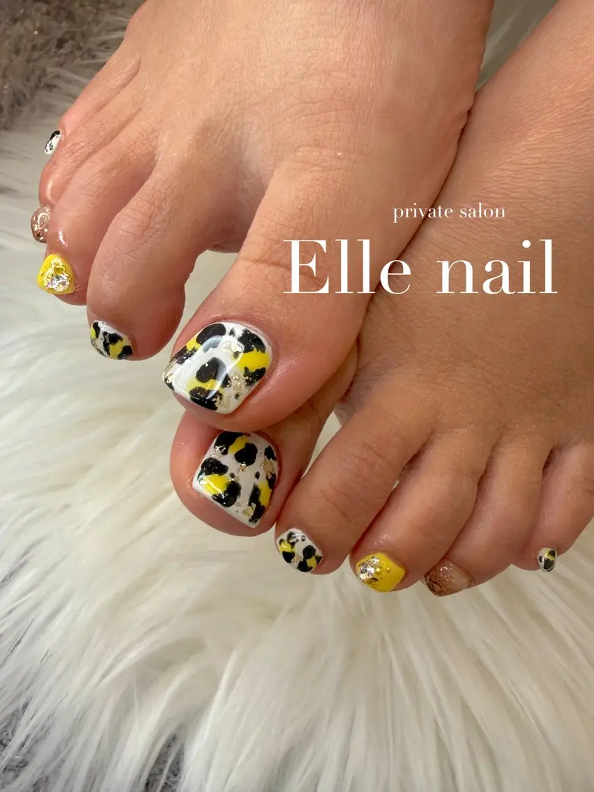 ネイル フットネイル ELLE nailのネイルデザイン