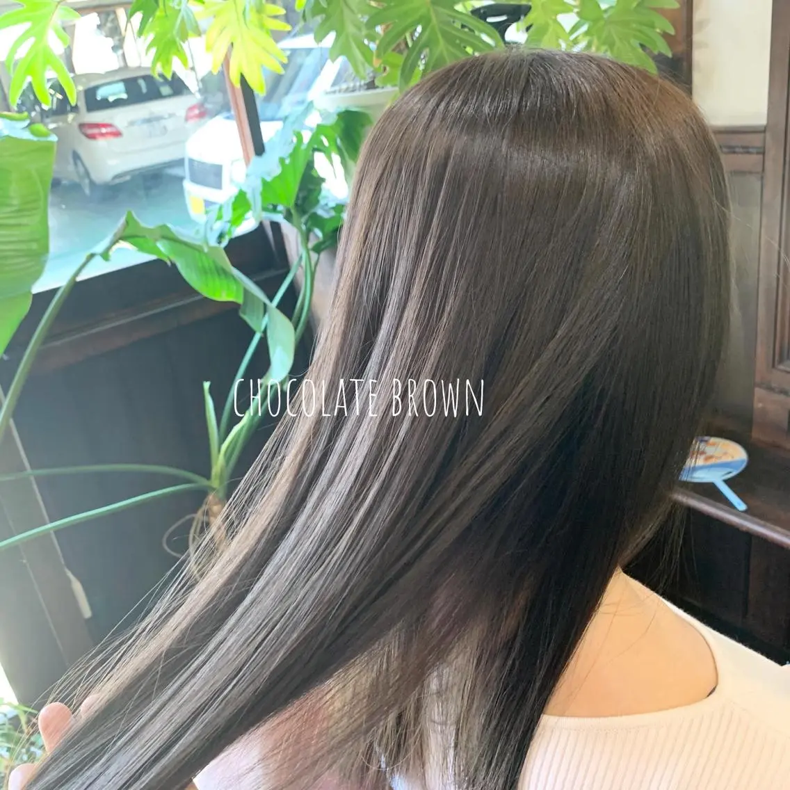 ミディアム カラー ブラウンカラー 透明感カラー ナチュラルブラウン Hikari /京都駅美容室のヘアスタイル