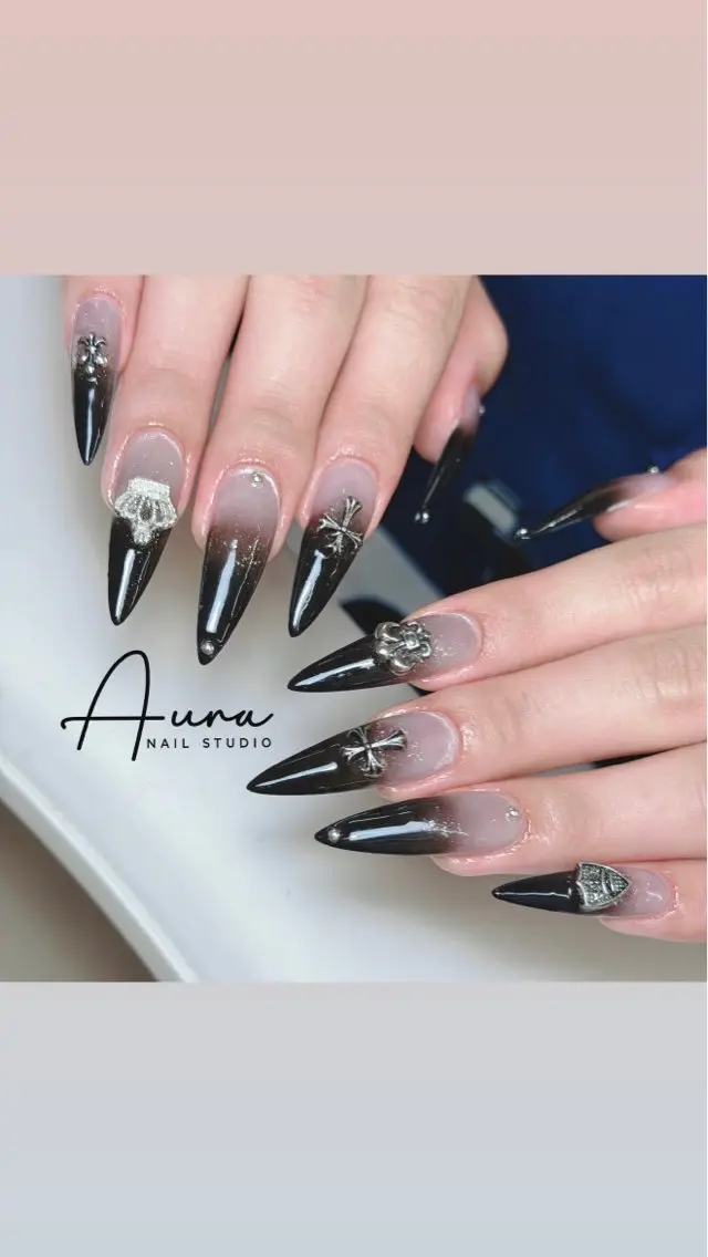 ネイル ハンドネイル Aura Nail HanNaのネイルデザイン