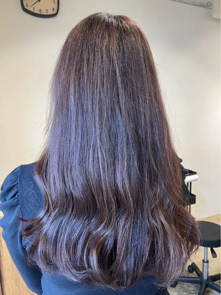 ロング トリートメント ヘアカラー トリートメント Time is mummyのヘアスタイル
