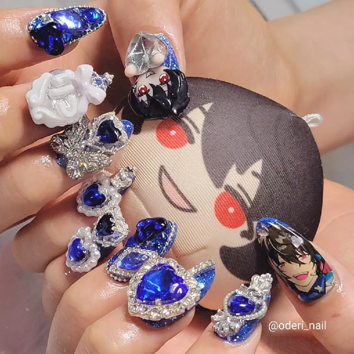 ネイル アートネイル ジェルネイル おで@ oderi_nailのネイルデザイン