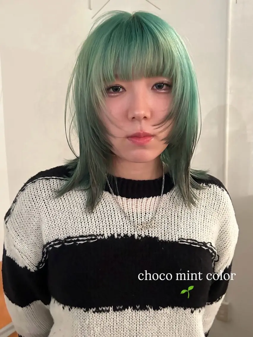セミロング ヘアカラー Terve. 水野 菜々香のヘアスタイル