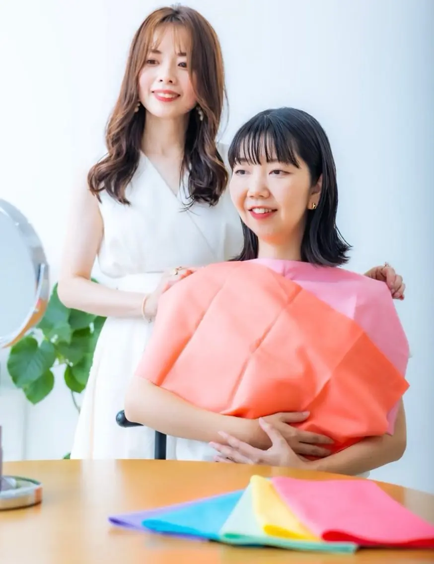 💄【ミニモ学割】パーソナルカラー診断コース(ベストカラー＋リップメイクサービス＋あなただけのコスメ品番リスト)の写真
