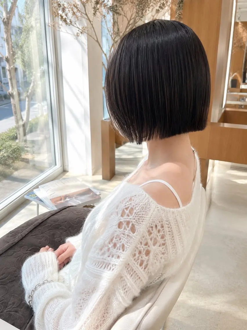 ショート ボブ NAOYA SAEKIのヘアスタイル