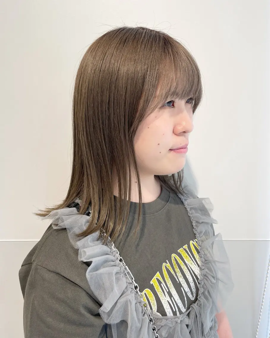 🌸3.4月限定クーポン🌸似合わせカット+ナチュラル透明感カラー+うるつやトリートメントの写真