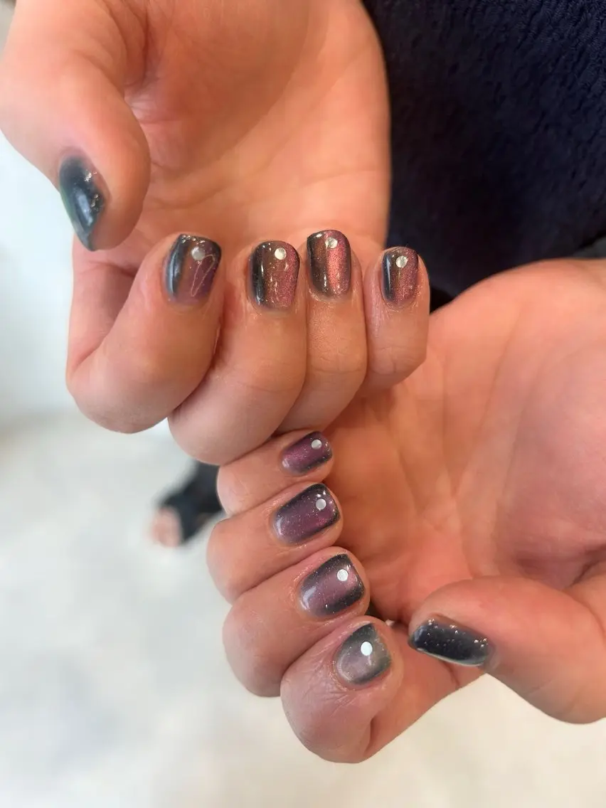 ネイル マグネットネイル Lowé nailのネイルデザイン