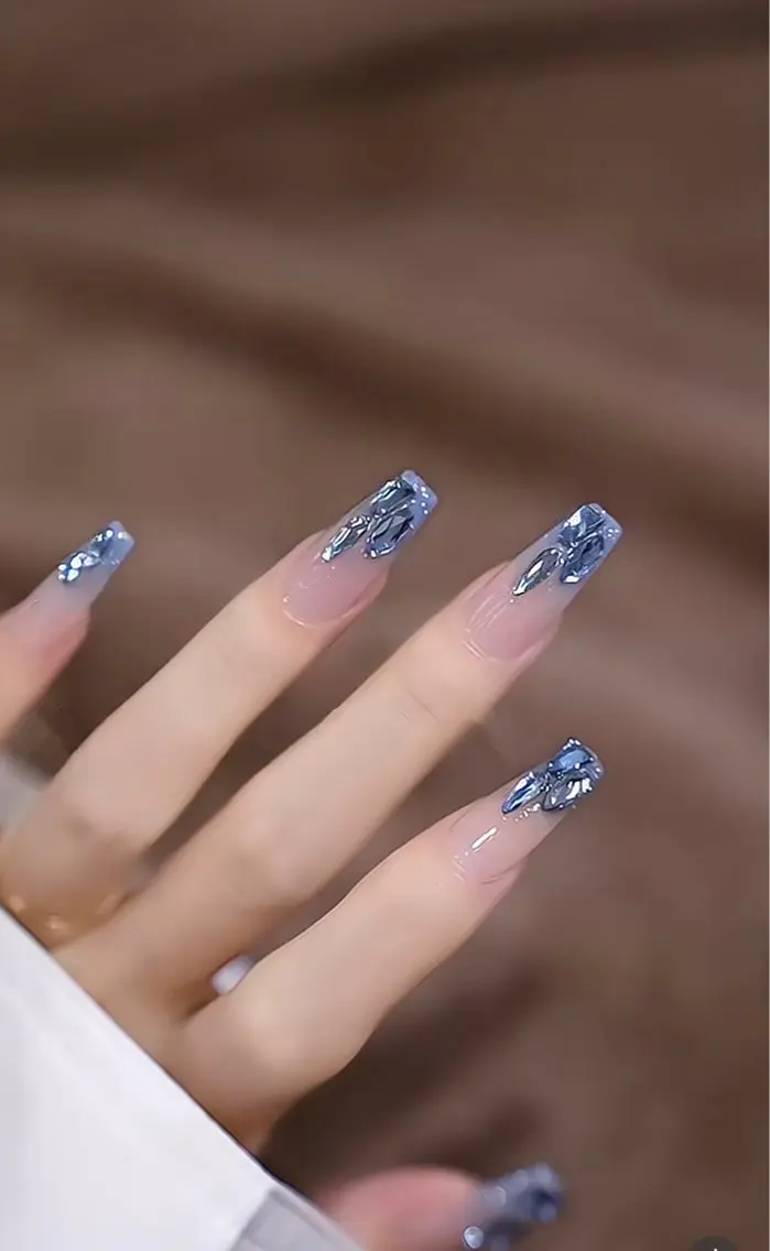 ネイル ジェルネイル ハート 韓国ネイル ニュアンスネイル パラジェル Nikoネイルサロン 高田馬場店のネイルデザイン