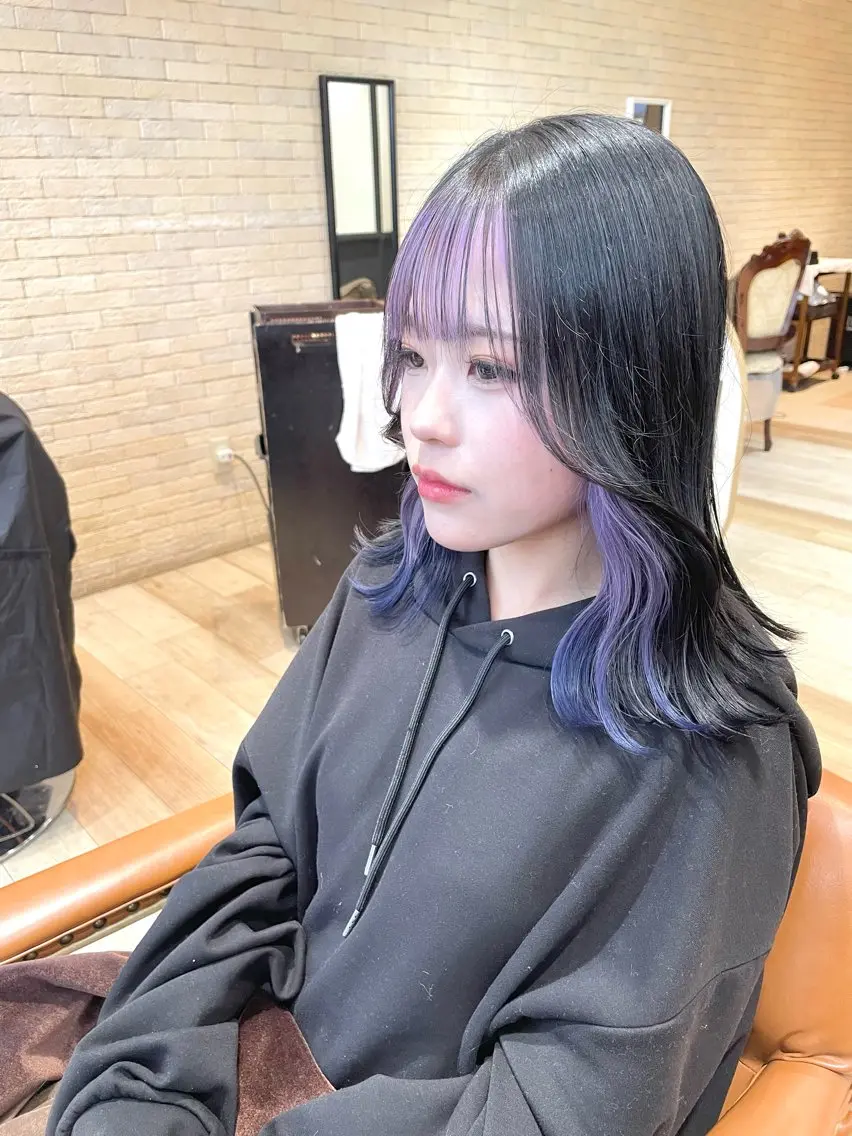 セミロング 亀川蓮 Agu hairのヘアスタイル