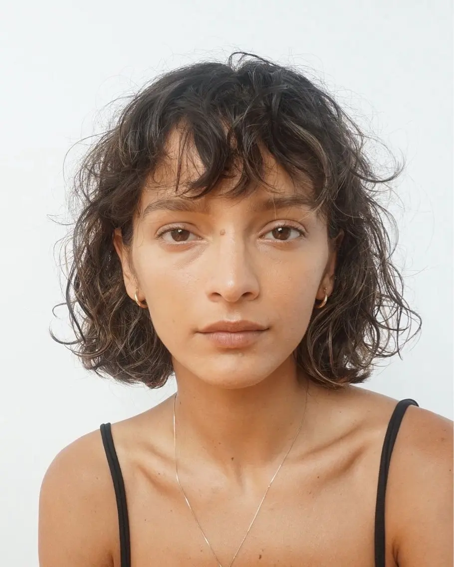 ショート パーマ 西山 凜のヘアスタイル