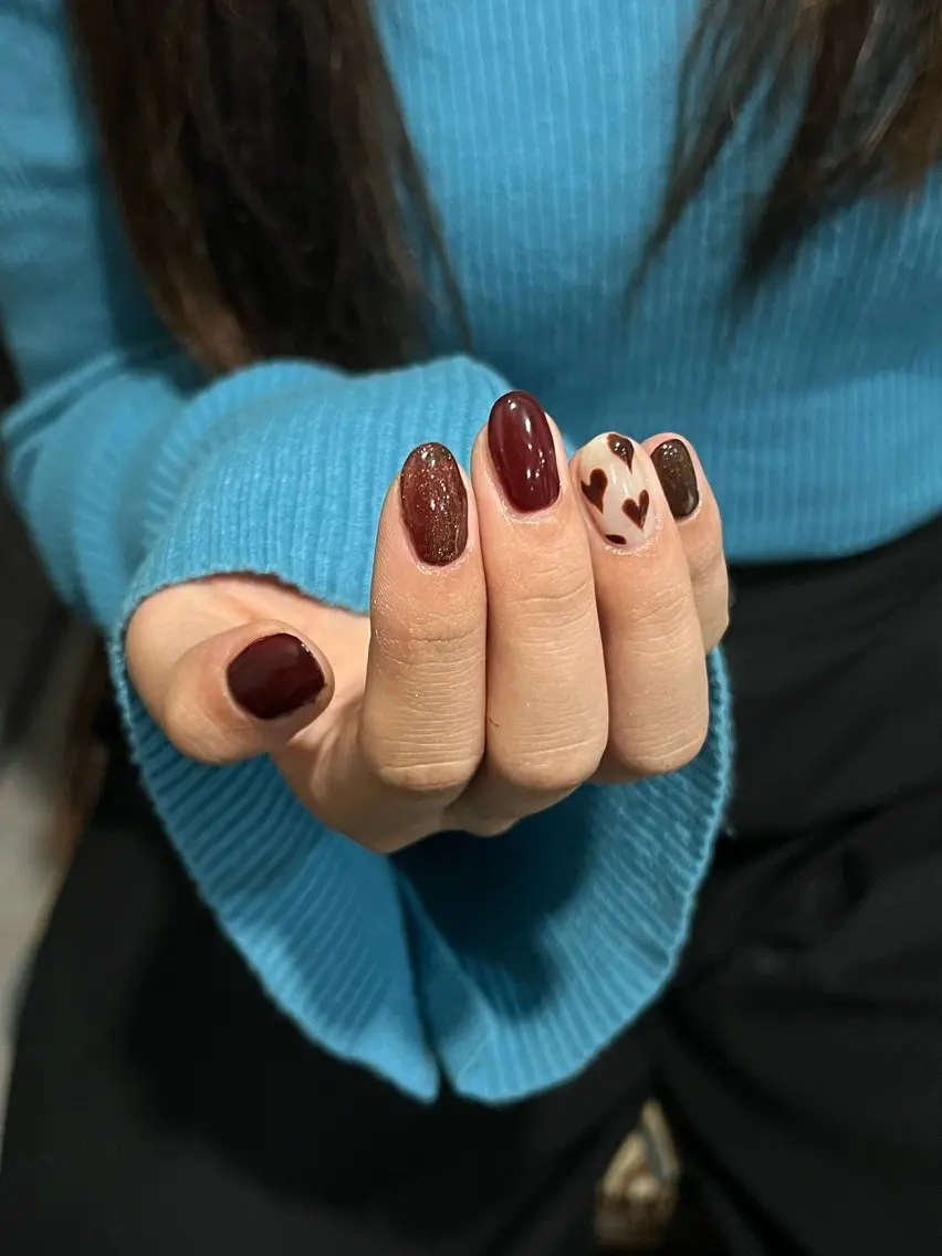 ネイル ハンドネイル Hata nail 🎀個性派ニュアンスのネイルデザイン