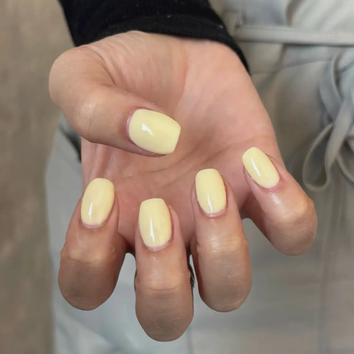 ネイル ワンカラーネイル ハンドネイル 渡邉 莉莉惟のネイルデザイン