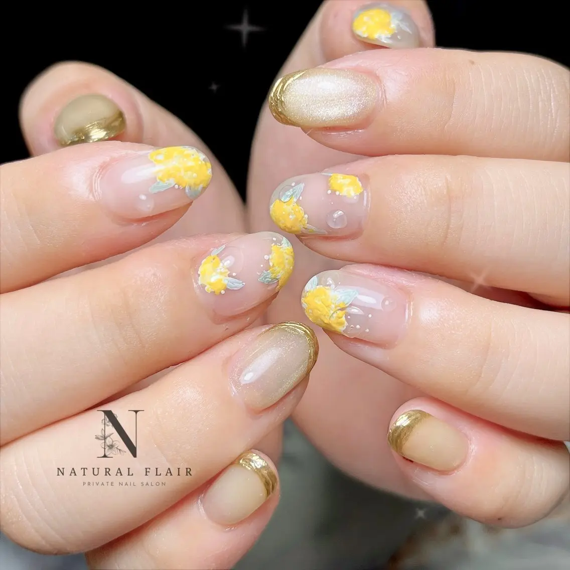 ネイル ハンドネイル natural flairのネイルデザイン