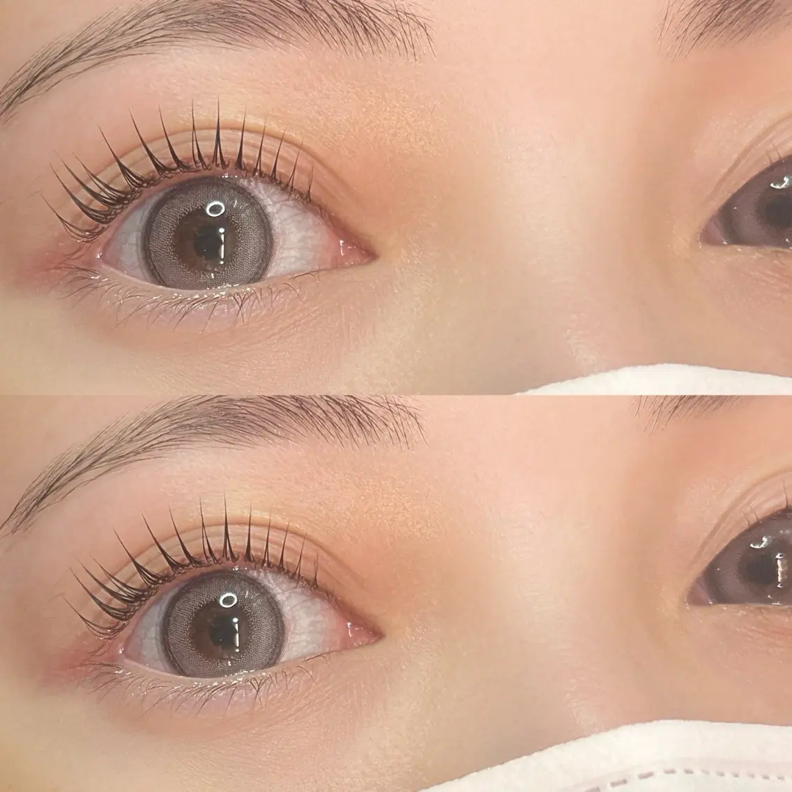 マツエク・マツパ 束感まつ毛 パリジェンヌラッシュリフト まつげパーマ 一重×まつ毛パーマ fein.Ruka ♡垢抜け美眉のマツエク・マツパデザイン