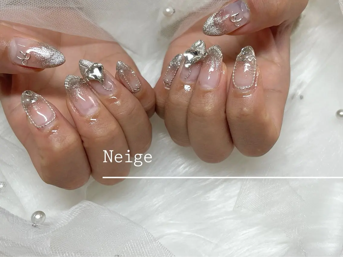 ネイル ハンドネイル Neige‪𓂃ai ＊梅津 / 松尾のネイルデザイン
