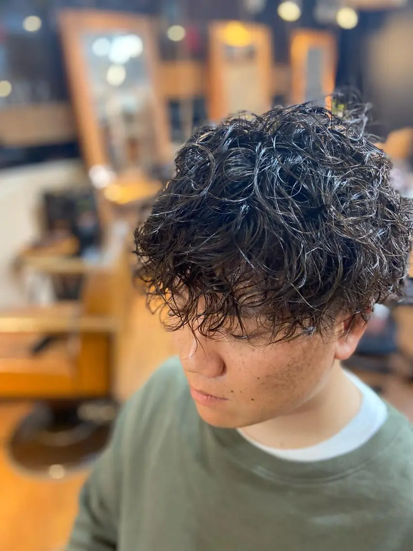 似合わせメンズカット＋パーマ＋マイクロバブル（marbb）の写真