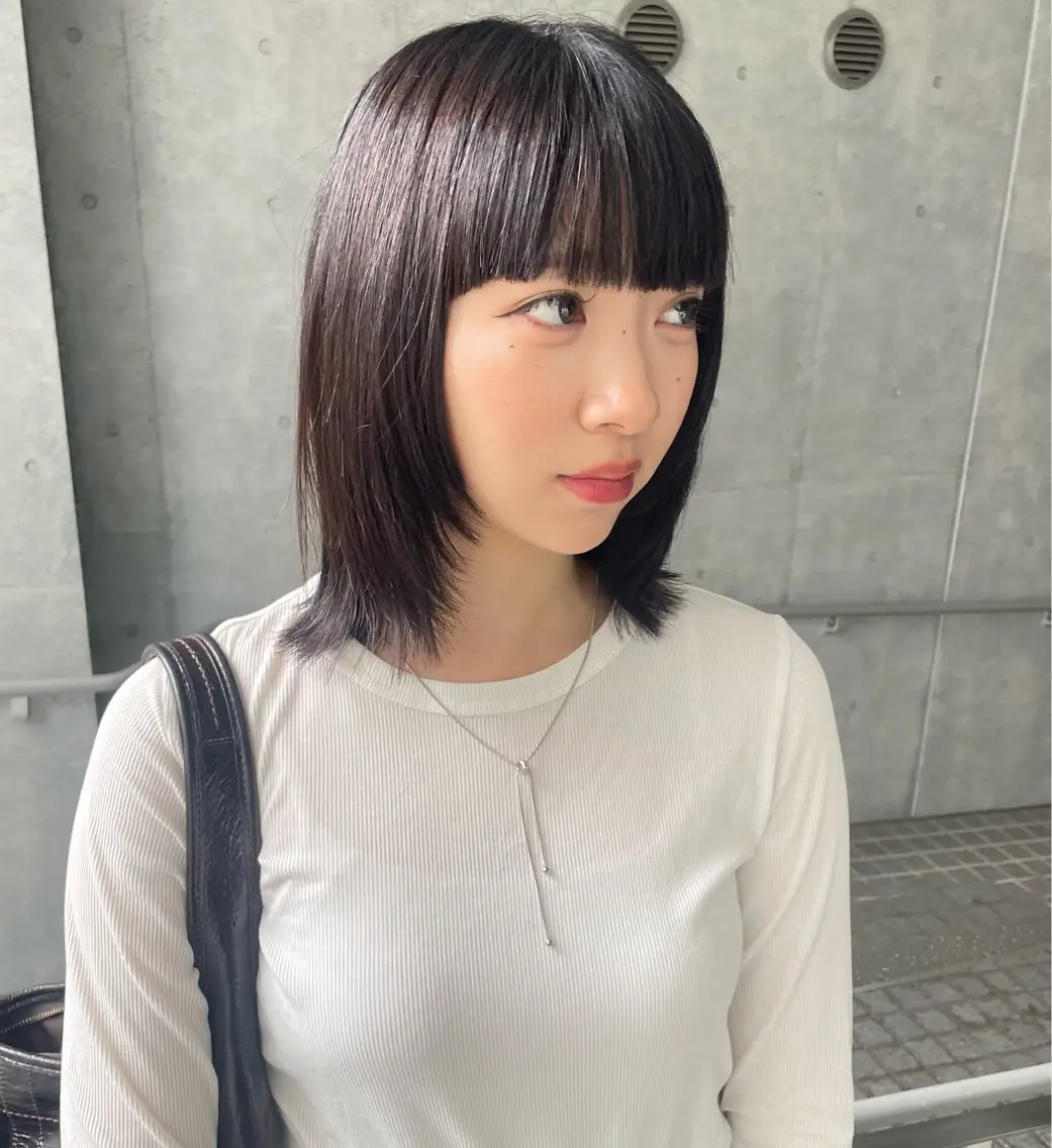 ミディアム カット 🌈メンズパーマ🌈 メンズカットアリサのヘアスタイル