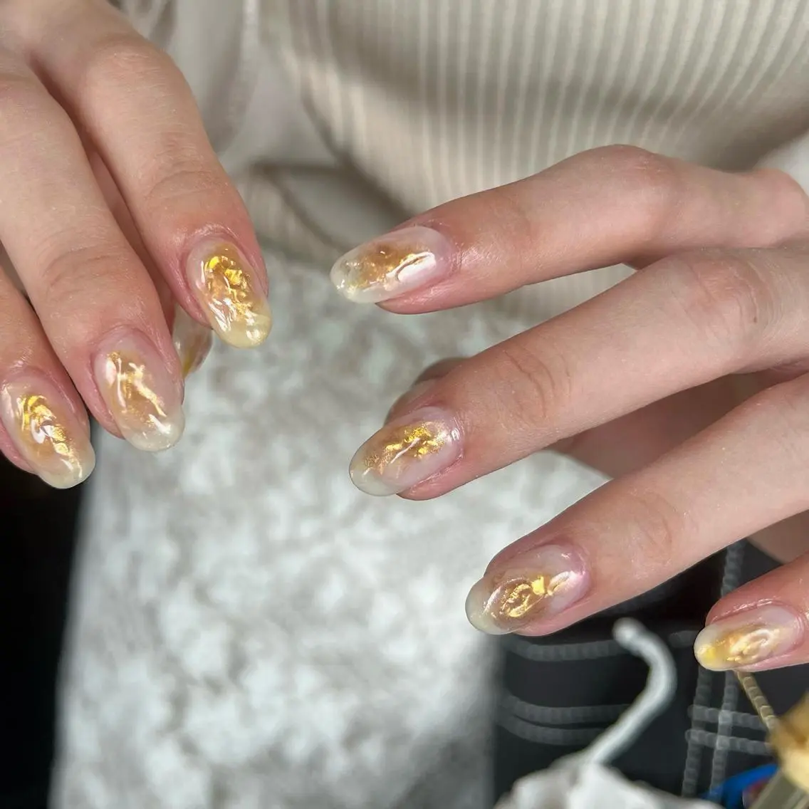 ネイル ハンドネイル nuás nailのネイルデザイン