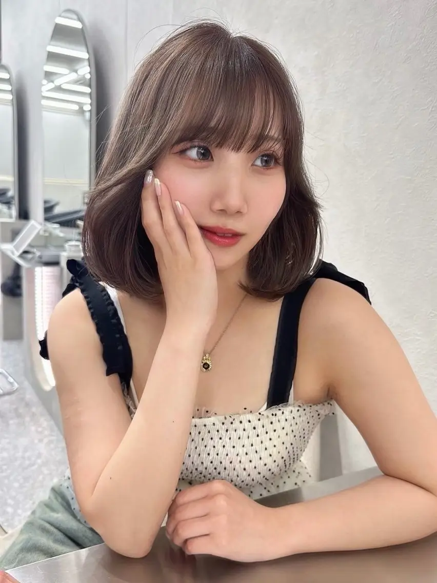 ミディアム カラー カット ヘアカラー トリートメント 🌈Hiroki🌈 似合わせヘアのヘアスタイル
