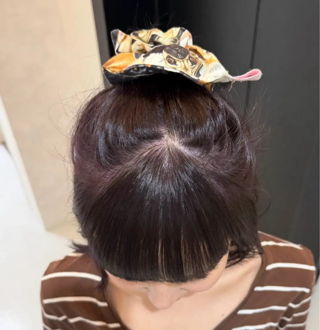 カラー ヘアカラー Kaho 心斎橋カラーモデルのヘアスタイル