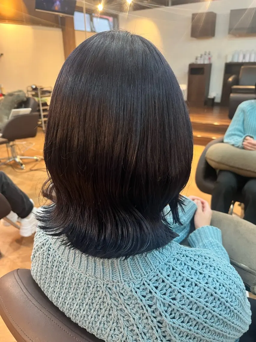 ミディアム 🍒Ayana🍒 艶カラー🍒のヘアスタイル