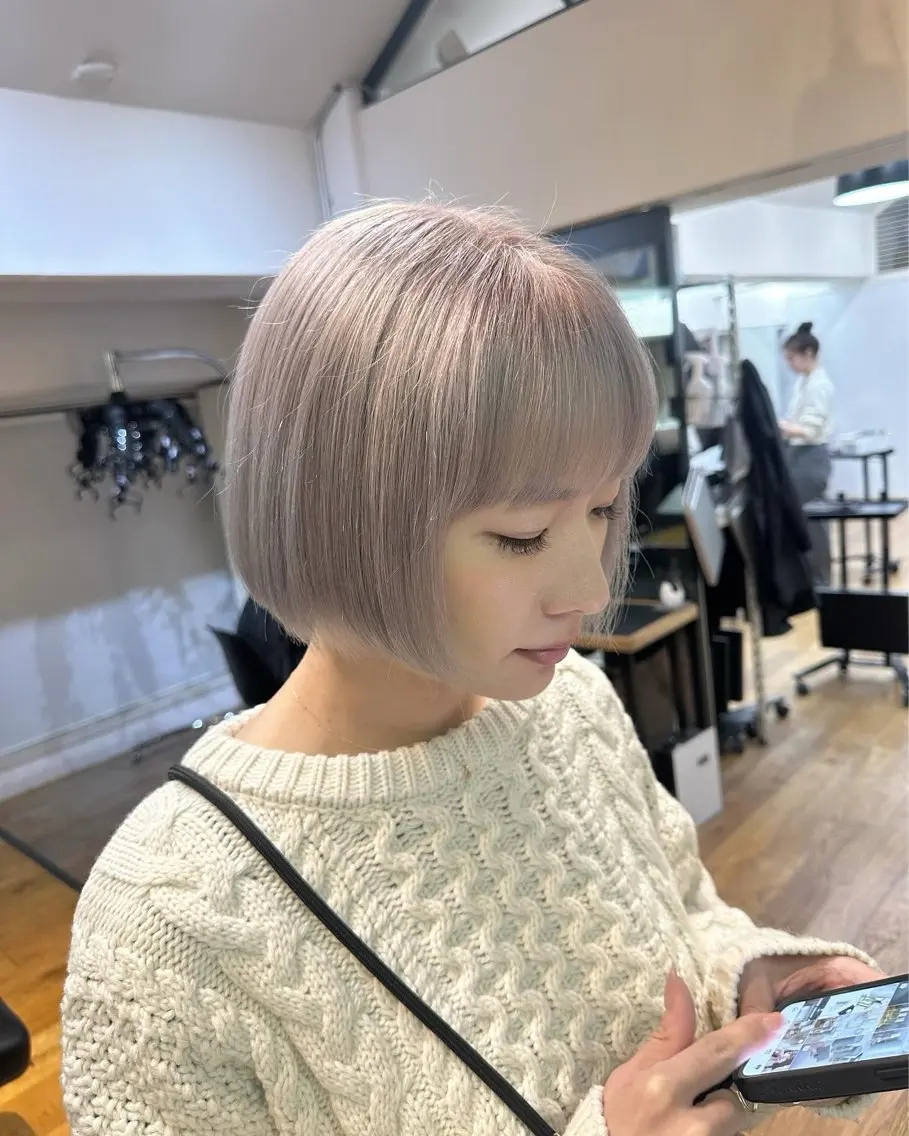 ショート Hana ハイトーン🕯🩰のヘアスタイル