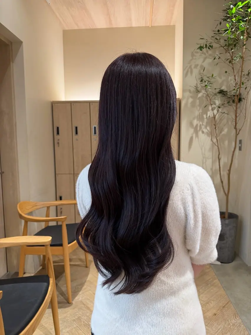 🌱透明感ヘアカラー+3stepトリートメント🌱の写真