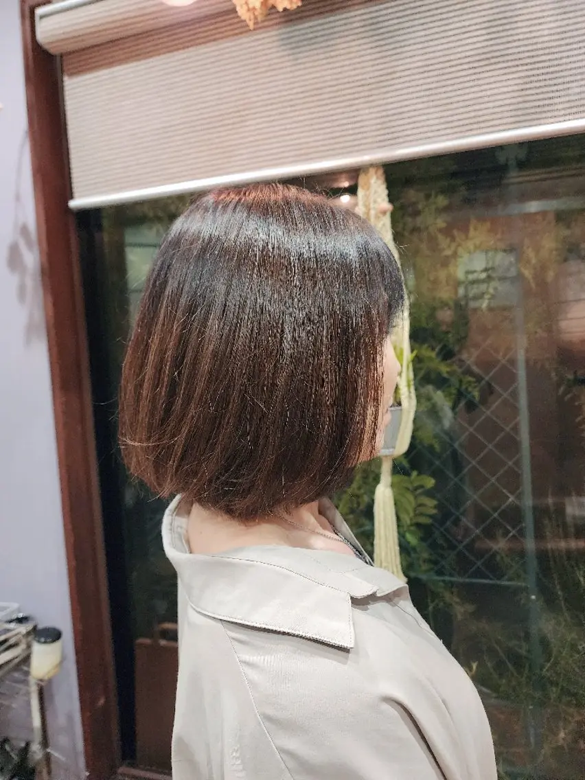 ショート ボブ 柏 康孝のヘアスタイル