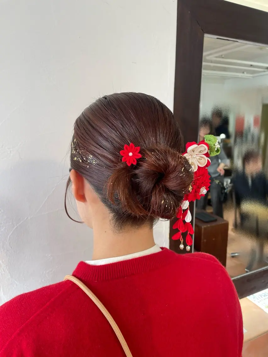 ヘアアレンジ 結婚式・ブライダル 秋山 麟太朗のヘアスタイル