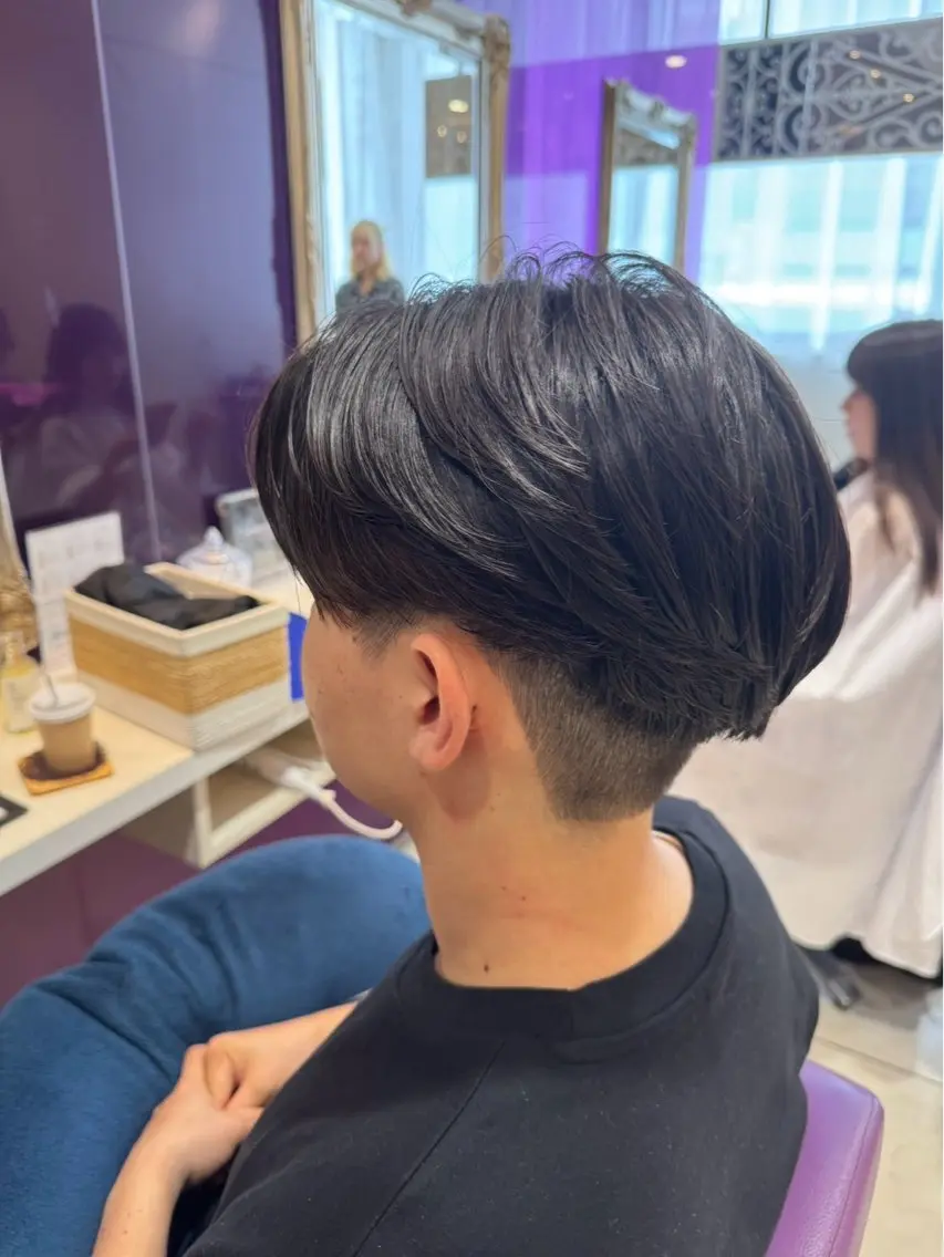 パーマ メンズ 玉置 晴太郎のヘアスタイル