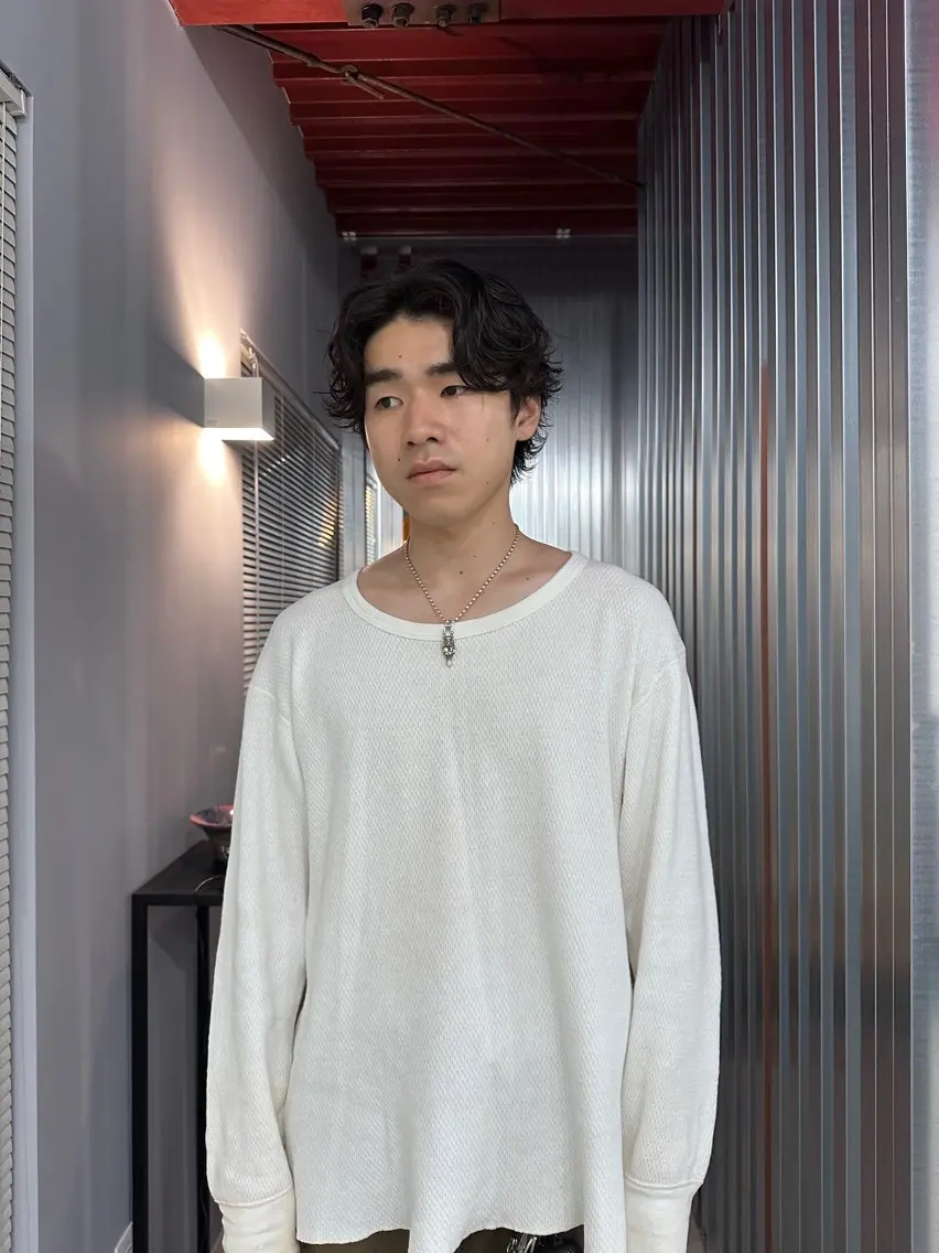 ショート メンズ カット パーマ Shiro RENのヘアスタイル