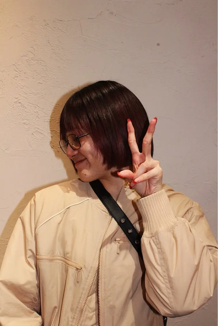 ショート カラー 🪻二宮俊カットモデ ル縮募集🪻のヘアスタイル