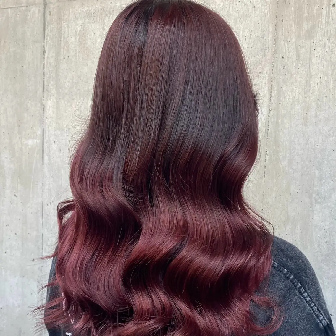 ロング カラー 🍁盛れる暖色 レイヤーカット🍁のヘアスタイル