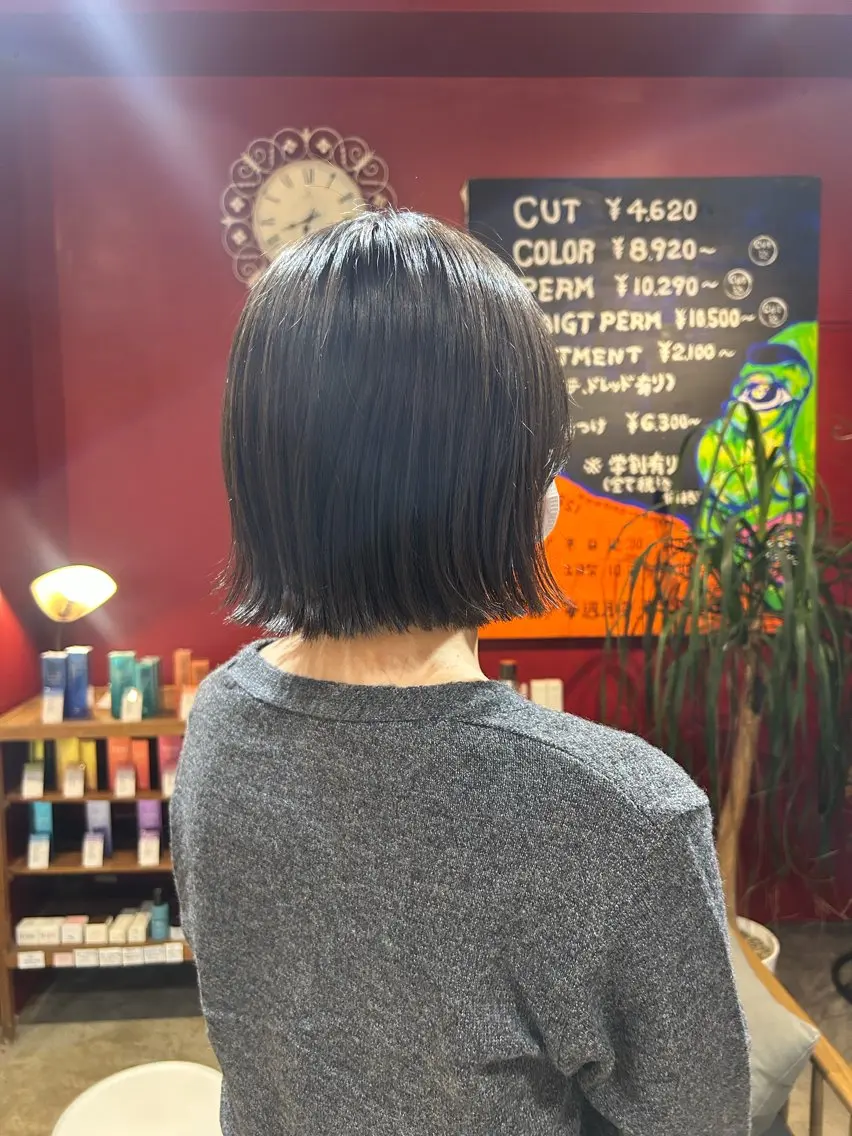 ショート ORe'S HAIR BE　GLaDまなみのヘアスタイル
