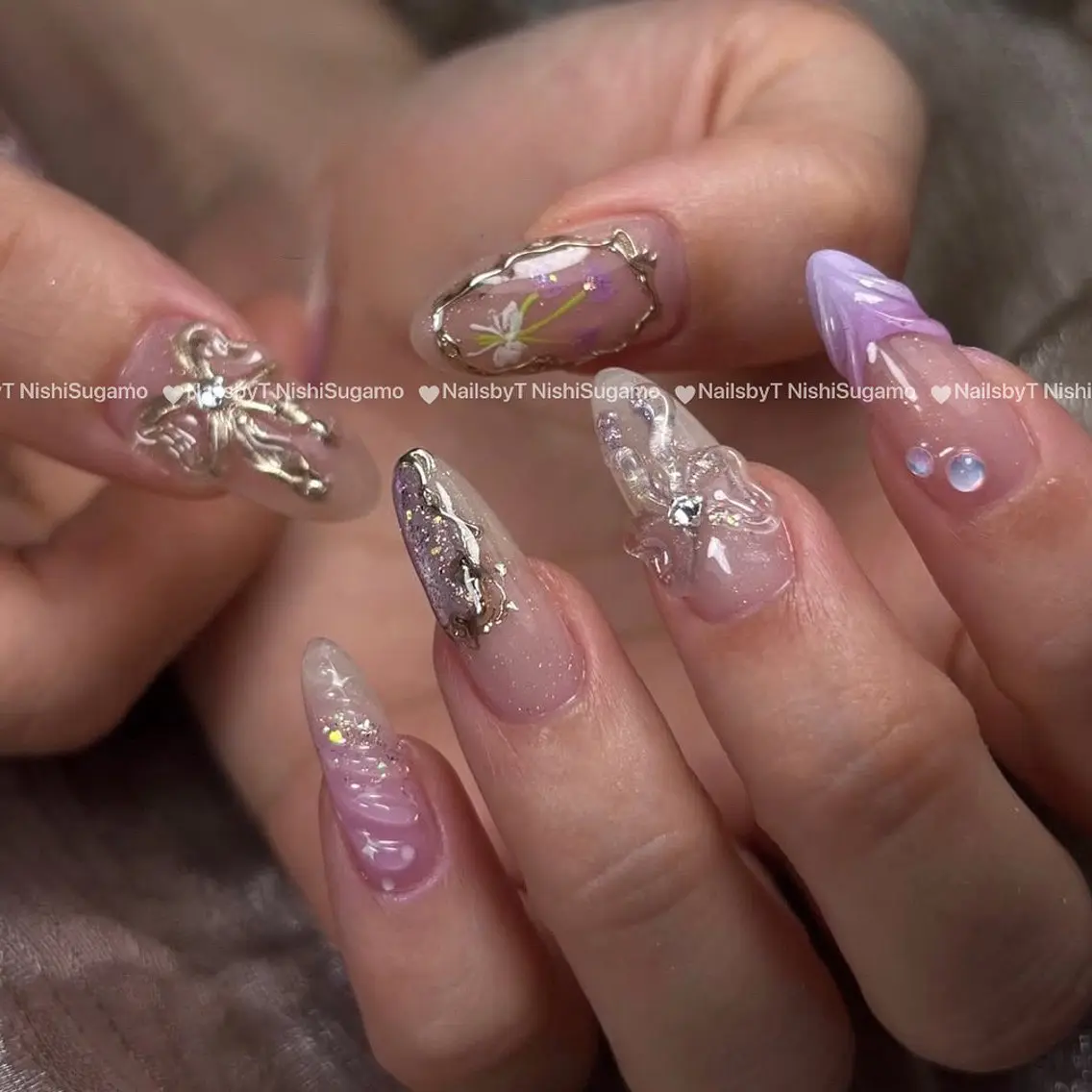 ネイル ハンドネイル NailsbyT N.Sugamoのネイルデザイン