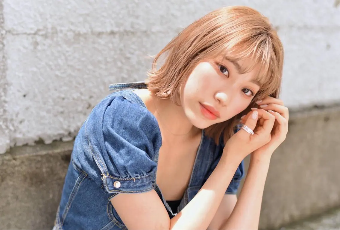 ショート ボブ 大村 凪のヘアスタイル