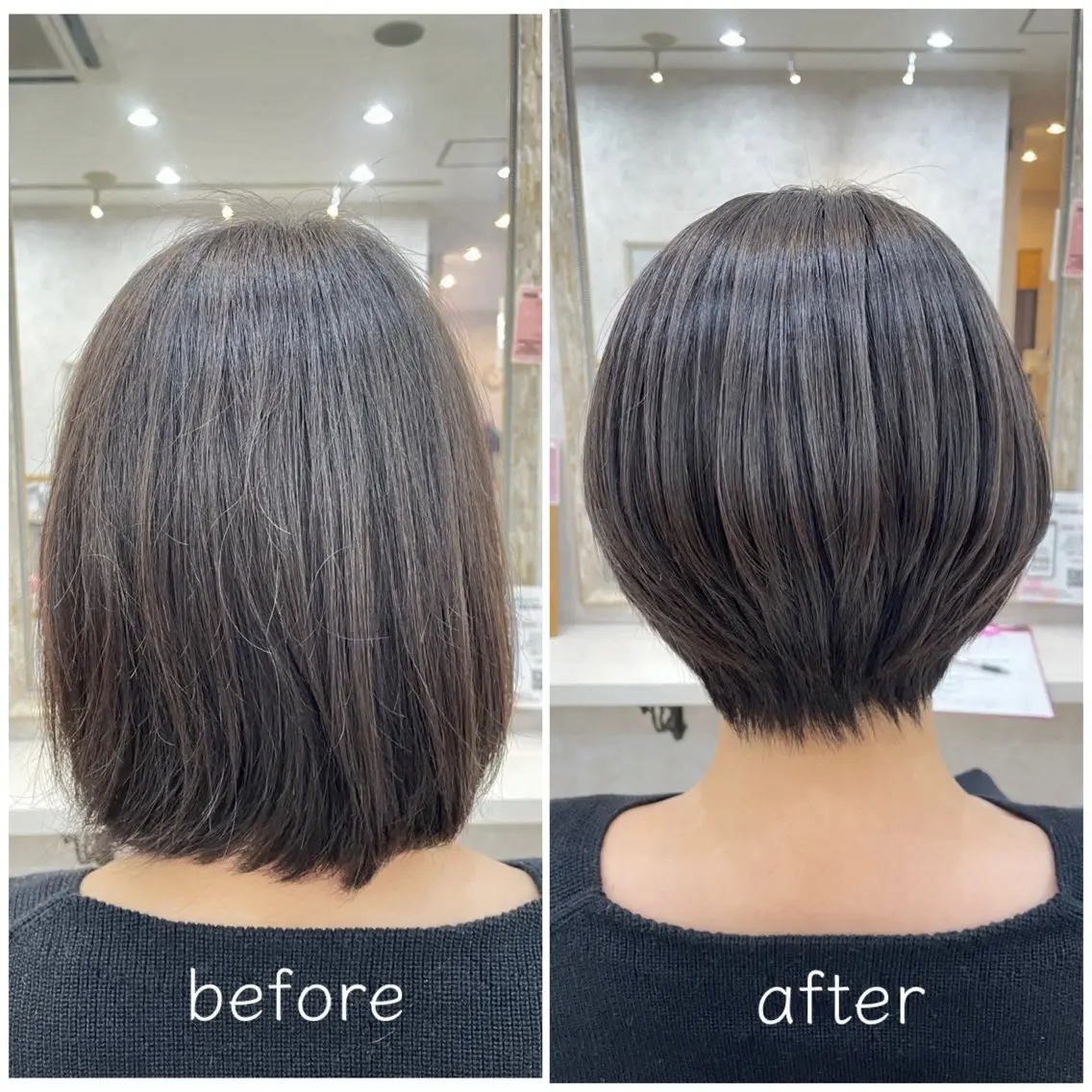 ショート ショートヘア 柴 芙未菜のヘアスタイル