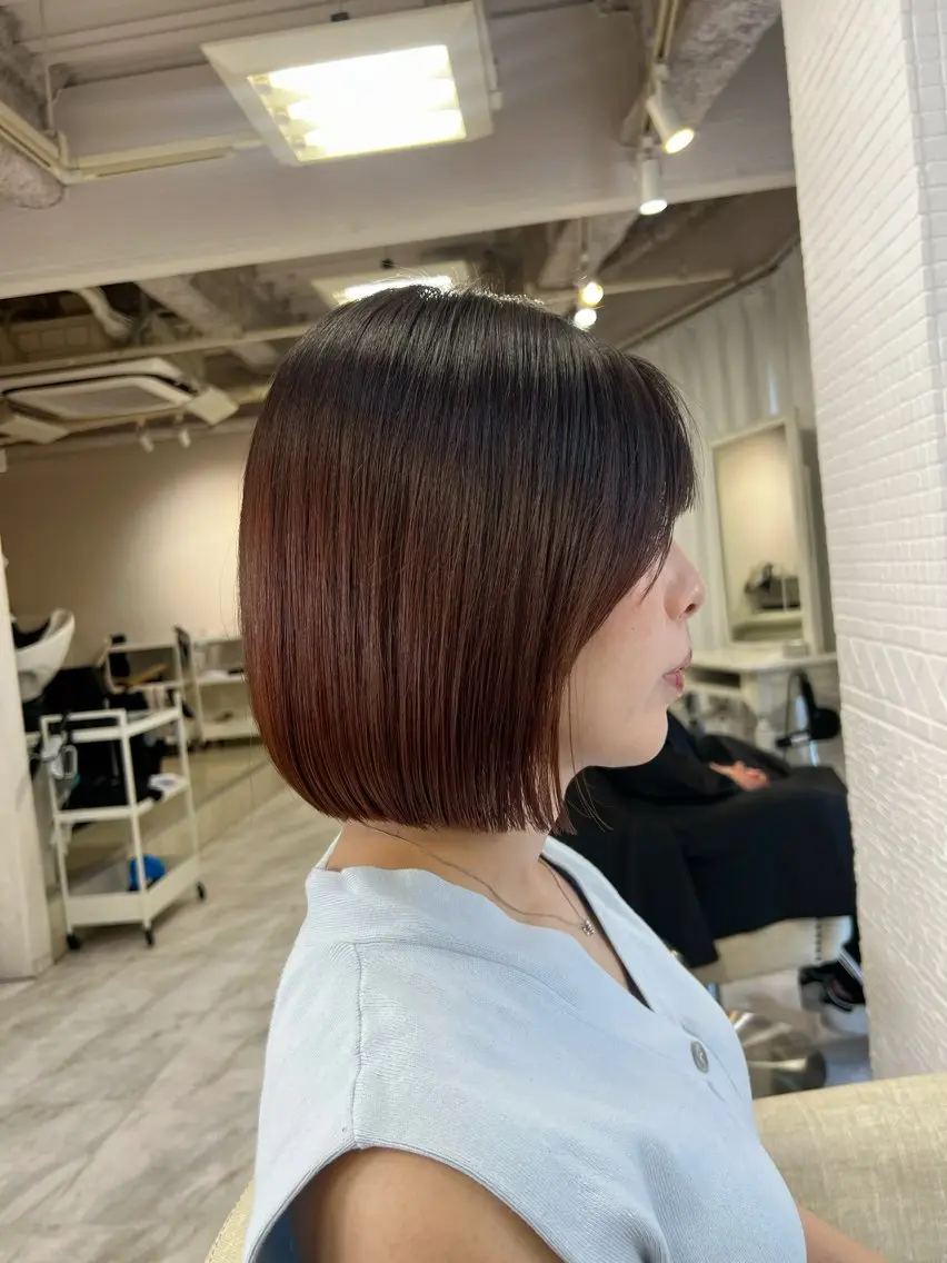 ショート ボブ 籠倉 蓮のヘアスタイル