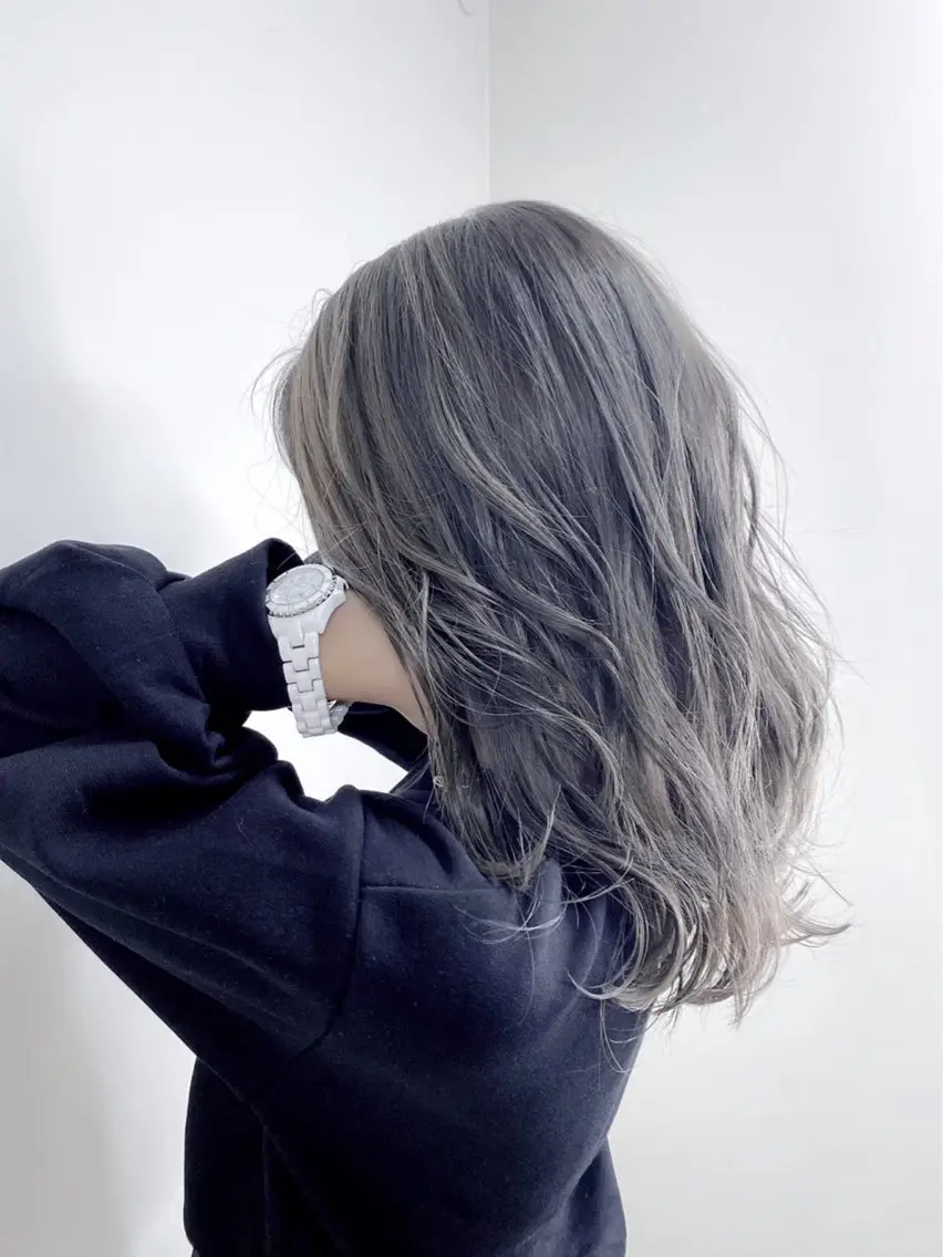 ミディアム カラー 髪質改善カラー🫧＆ レイヤー🕊古川のヘアスタイル