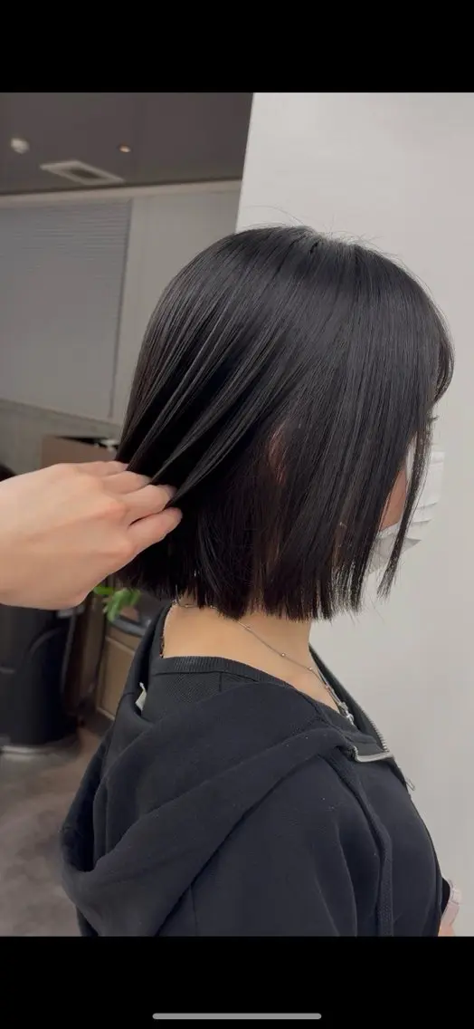 ミディアム カット 縮毛矯正 Garden/ 丸森咲人🌱のヘアスタイル