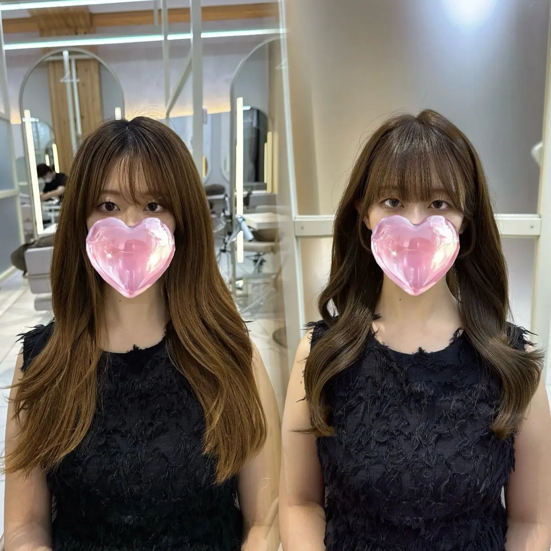 ロング カラー 顔周りカット カラー/ヘアセット Nanami💗のヘアスタイル