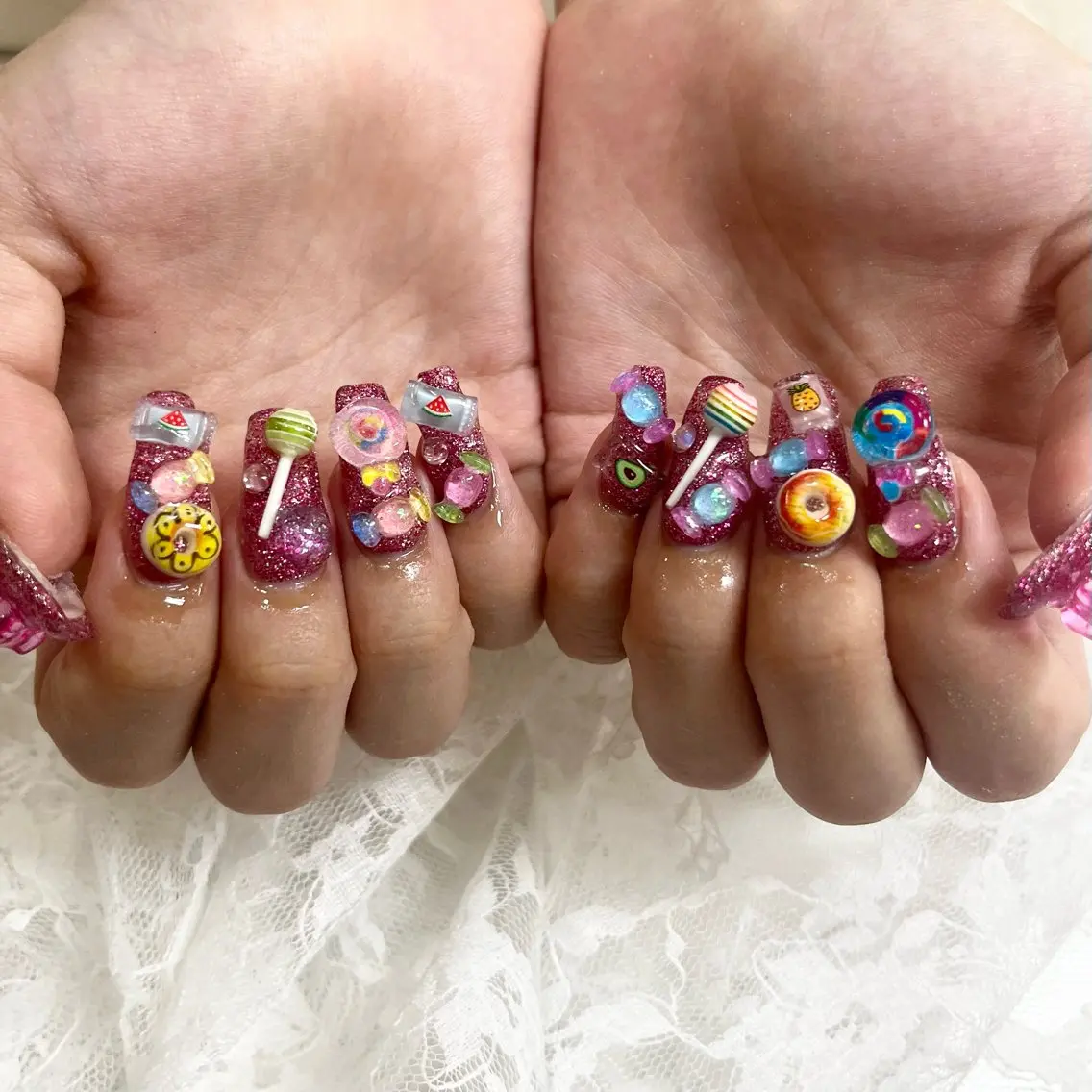 ネイル 持ち込み ハンドネイル Nail Salon Elpisのネイルデザイン
