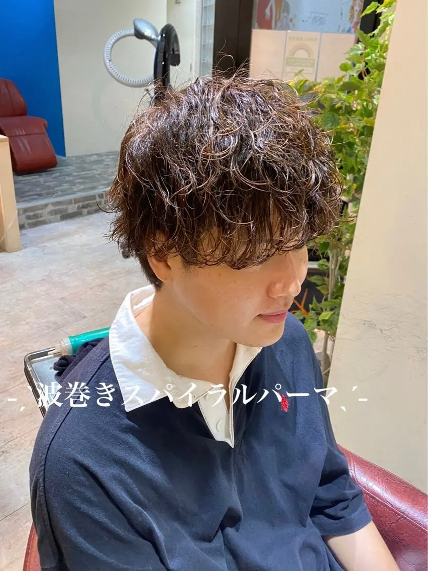 パーマ メンズ ✨無料メンズモデル 募集中✨永野大樹のヘアスタイル